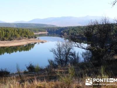 Ruta senderista por el embalse de Puentes Viejas;senderismo y excursiones;senderos de madrid  